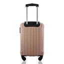 Ver imagem 4 de Kit Mala de Bordo 10kg Viagem Rodas 360 Rígida Abs Cadeado Segredo Gladiador A1mb com Mochila Execut
