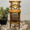 Ver imagem 1 de Banqueta X Madeira Maciça Cor Mel:mel