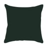 Capa de Almofada Lisa Veludo Verde Escuro 50x50cm - 1