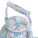 Ver imagem 4 de Chaleira Esmaltada 2.5 Litros Charm 2,5 Lts S/ Apito C/ Indução Love