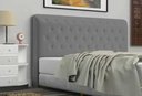 Ver imagem 1 de Cabeceira Casal Brenda 140 CM Courino Cinza - D A Decor