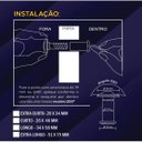 Ver imagem 2 de Visor Olho Mágico Timmer Extra Curto Lc Cromado 200º