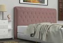Ver imagem 1 de Cabeceira Solteiro Brenda 90 CM Suede Rosê - D A Decor