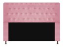 Ver imagem 1 de Cabeceira Solteiro Brenda 90 CM Suede Rosa Bebê - D A Decor