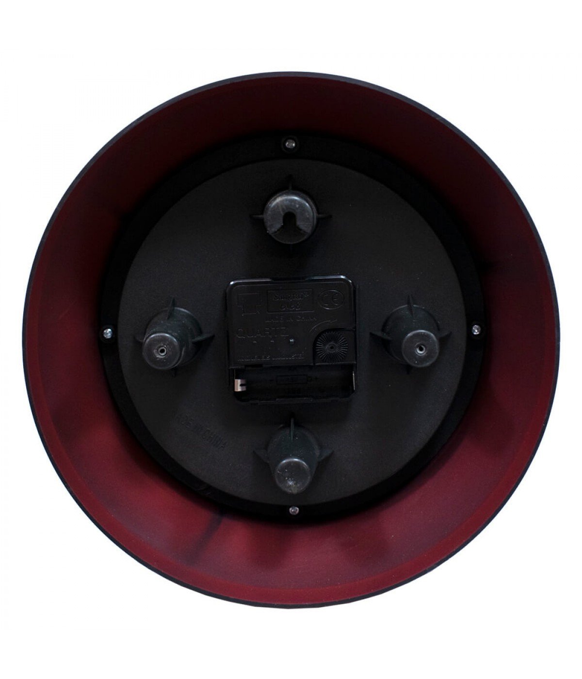 Relógio Parede Vermelho 21.5x21.5cm - 4