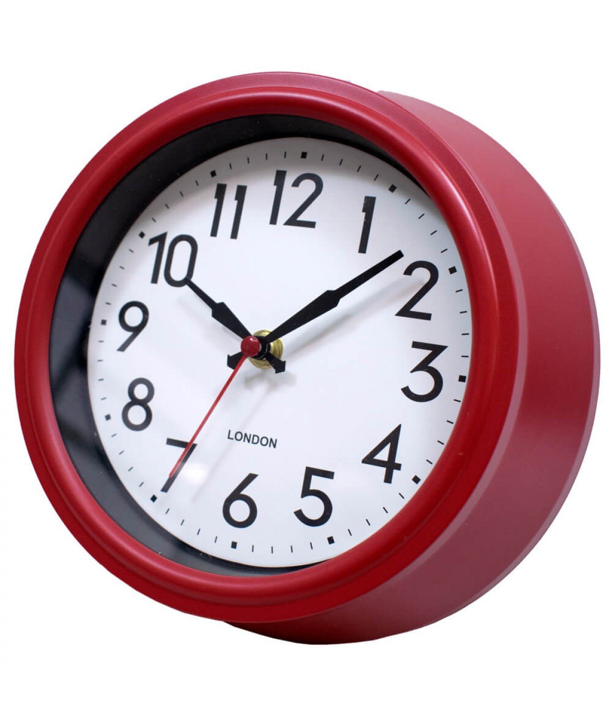 Relógio Parede Vermelho 21.5x21.5cm - 2