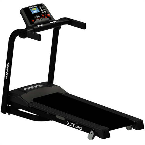 Esteira Ergométrica Athletic Profissional 2.0t 16km/h 130kg Suportados Lona Ampla 26 Programas Motor