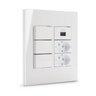 Conj 4x4 6 Postos - Int Simples + Usb 2a + Tom 10a Infiniti Cor:branco - 1