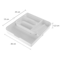 Porta Talheres com Gaveta Extensível OGE1/G Astra - 3