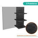 Ver imagem 4 de Espelheira Suspensa para Banheiro Bn3608 Mármore Lunar