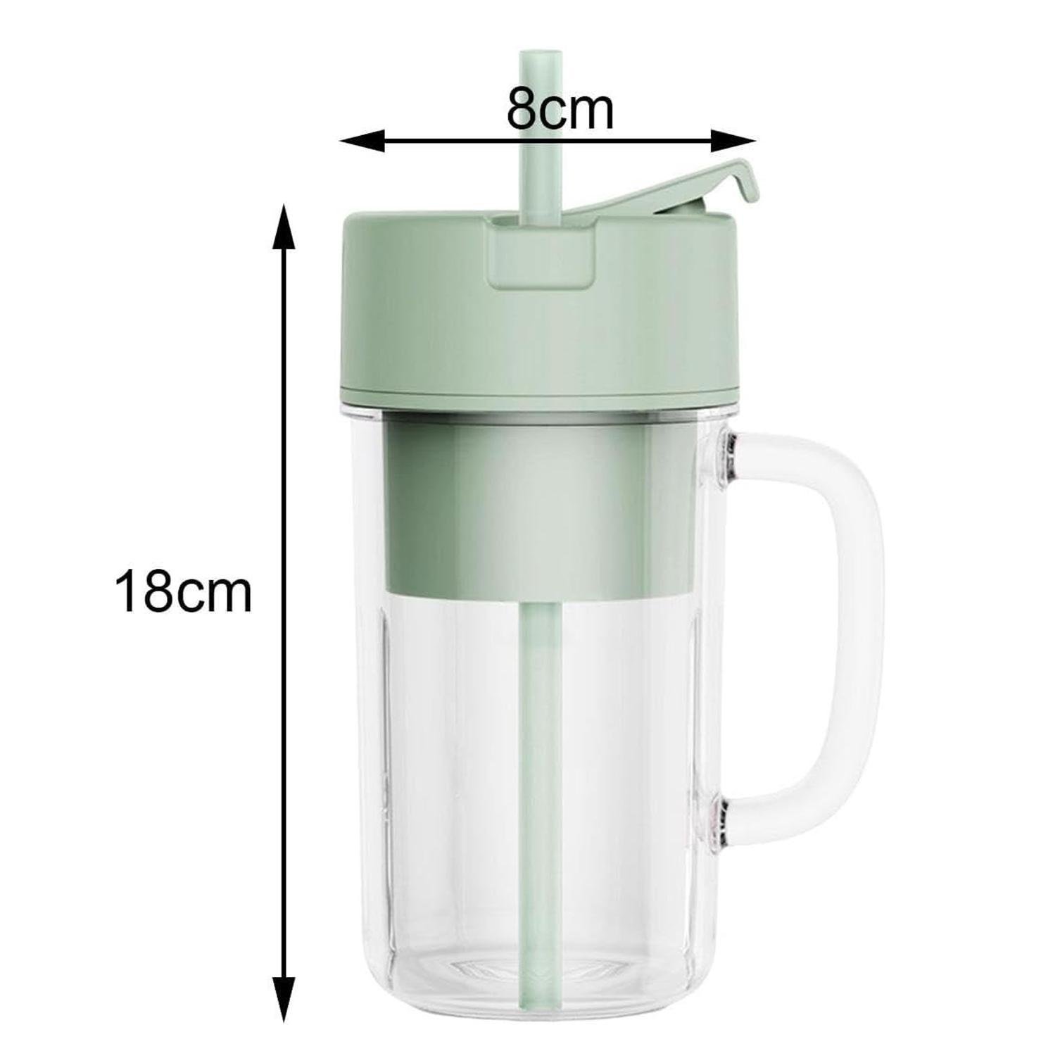 Mini Liquidificador Copo Mixer Elétrico Batedor Shake Frutas - 2