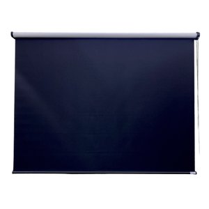 Cortina Persiana Blackout 100% Largura 1,30 X 1,30 Altura 100% Escura