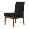 Cadeira de Jantar Suede Preto - 7