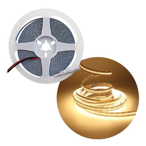Fita Led 2835 12v 5m 240leds/m 15w/m 1800lm Branco Quente 3000k St3217