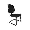 Ver imagem 1 de Cadeira Fixa Diretor Fire Base S sem Braço - Tecido J.Serrano - Preto