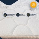 Ver imagem 6 de Cama Box com Colchão Gazin de Molas Ensacadas One Face Air Light Queen 158cm