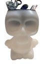 Ver imagem 1 de Porta Objetos Organizador de Mesa Caveira Branco Decorfun Organizador Mesa, Organizador Porta Objeto