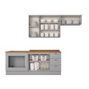 Ver imagem 3 de Cozinha Compacta Com Balcão Forno De Embutir Amy Casa 812