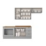 Cozinha Compacta Com Balcão Forno De Embutir Amy Casa 812 - 3