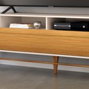 Ver imagem 6 de Rack para Sala Bancada de Tv 85 Pol 220cm Alissa H01 D’Rossi