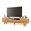 Ver imagem 2 de Rack para Sala Bancada de Tv 85 Pol 220cm Alissa H01 D’Rossi
