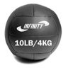 Wall Ball 4 Kg Couro P Cros Medicine Funcional Slam Ball - 1