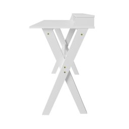 Mesa Escrivaninha para Escritório Itália:branco - 2