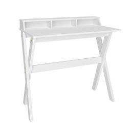 Mesa Escrivaninha para Escritório Itália:branco - 1