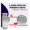 12 Jarras Suco de Vidro com Tampa Suco Água Cha Geladeira 1L - 2