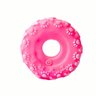 Mordedor rosa borracha pneu brinquedo cachorro interativo - 6