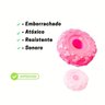 Mordedor rosa borracha pneu brinquedo cachorro interativo - 4