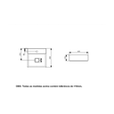 Ver imagem 4 de Cuba Roca Apoio C/mesa Terra T9 400x400 Black Matte A32787t080