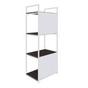Ver imagem 6 de Estante 04 Prateleiras c/Fundo Yon 45cm Est.Branca