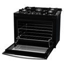Ver imagem 6 de Fogão De Embutir 5 Bocas Preto Mesa De Vidro Atlas Bivolt
