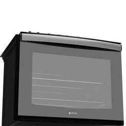 Fogão De Embutir 5 Bocas Preto Mesa De Vidro Atlas Bivolt - 3