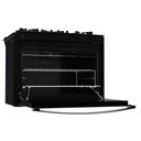Ver imagem 5 de Fogão De Embutir 5 Bocas Preto Mesa De Vidro Atlas Bivolt