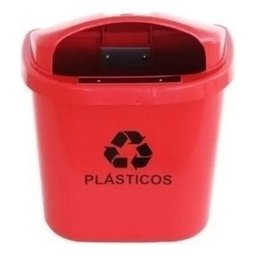 Kit 2 Cesto Individual para Coleta Seletiva com 40l Cor:amarelo - 2