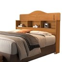 Ver imagem 2 de Cabeçeira Cama Box Casal Vivian 100% Mdf C/ Nicho P/ Colchão 138 Cm - Basoto:nature