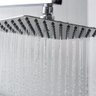 Ducha Chuveiro Inox 20x20 Slim Banheiro Banho Area Externa Piscina Quintal Lazer - 3