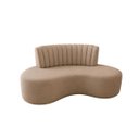 Ver imagem 2 de Namoradeira Mavie 160cm 2 Lugares Bouclê Design Orgânico