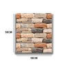 10 Placas Isopor Tijolinho Textura 3d Relevo para Parede 50cm - 5