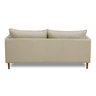 Sofá Living Kassia 2 Lugares 1,54m Bege Lansofbr Lansof Brasil Sofá Living Kassia 2 Lugares 1,54 Beg - 5