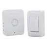 Campainha sem Fio 150m Tomada Pilha White Qualitronix - 4