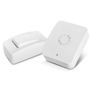 Campainha sem Fio 150m Tomada Pilha White Qualitronix