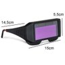 Oculos de Solda Solar Automatico Protecao Epi Anti Reflexo Escurecimento Uv Soldador Eletrodo - 6