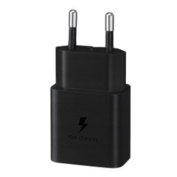 Carregador Original Samsung Turbo USB C 15W Fonte Preto - 1