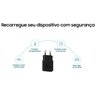 Carregador Original Samsung Turbo USB C 15W Fonte Preto - 2