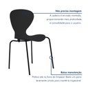 Ver mais imagens de Cadeira Empilhável Base Aço Tubular Flash