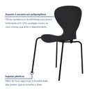 Ver imagem 7 de Cadeira Empilhável Base Aço Tubular Flash