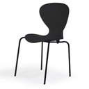 Ver imagem 4 de Cadeira Empilhável Base Aço Tubular Flash